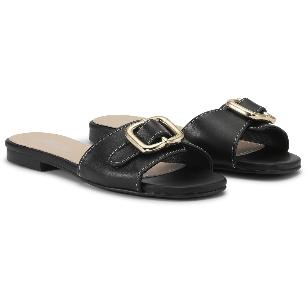 Shoe Biz Phoenix Sandal Black/gold