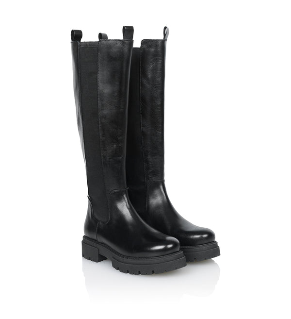 Shoe Biz Sky Long Boot Black