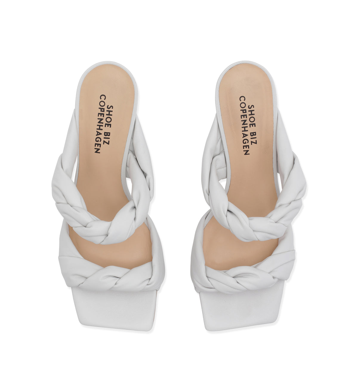 Shoe Biz Vaje Slipper White