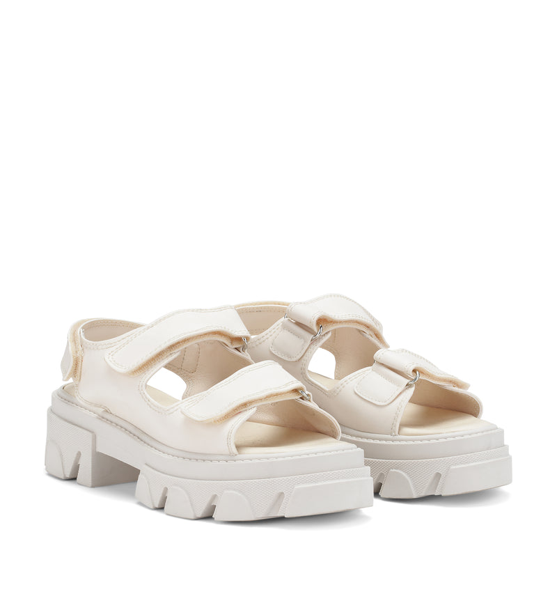 Shoe Biz Varna Sandal Cream