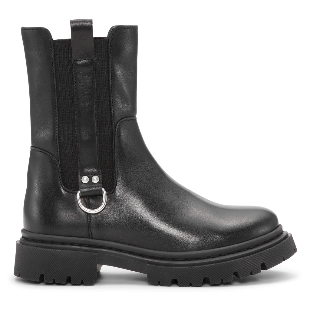 Shoe Biz Zeus Short Boot Black