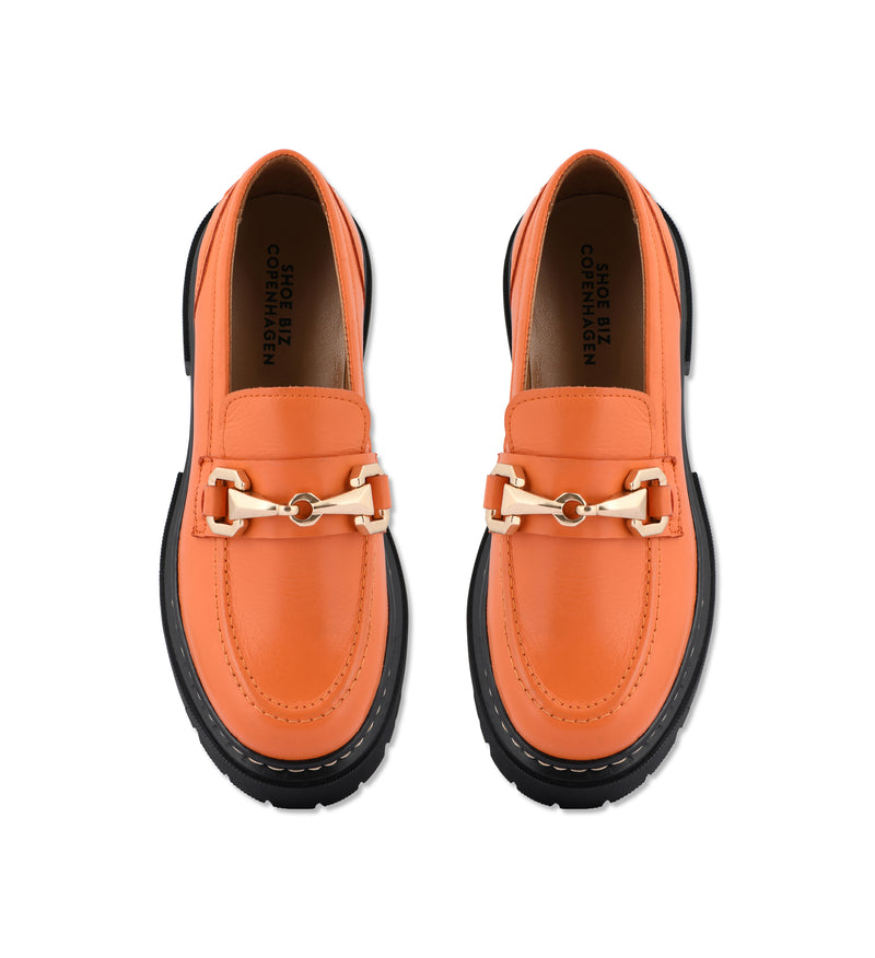 Shoe Biz Christine Loafer Orange