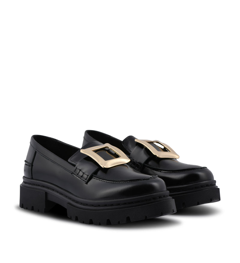Shoe Biz Cubic Loafer Black