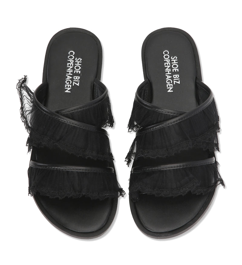 Shoe Biz Haldis Slipper Black
