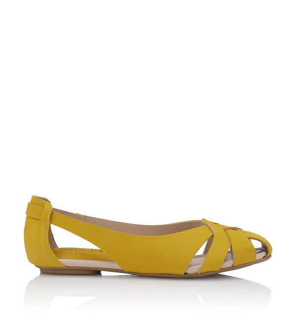 Shoe Biz Hanneine Ballerina Yellow