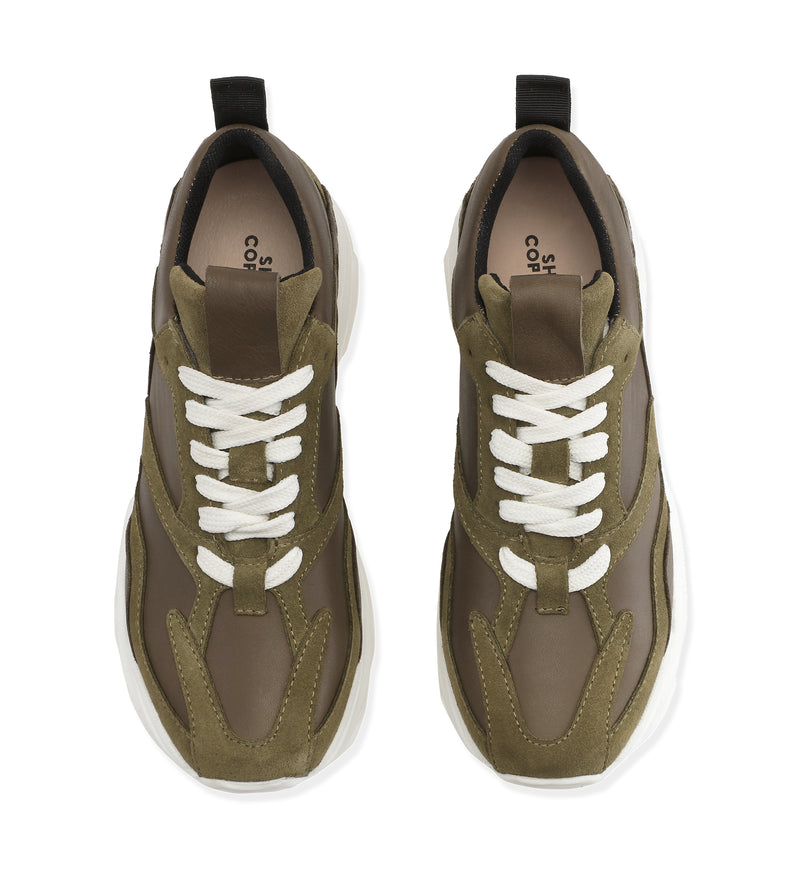 Shoe Biz Pilou Sneaker Olive / Army