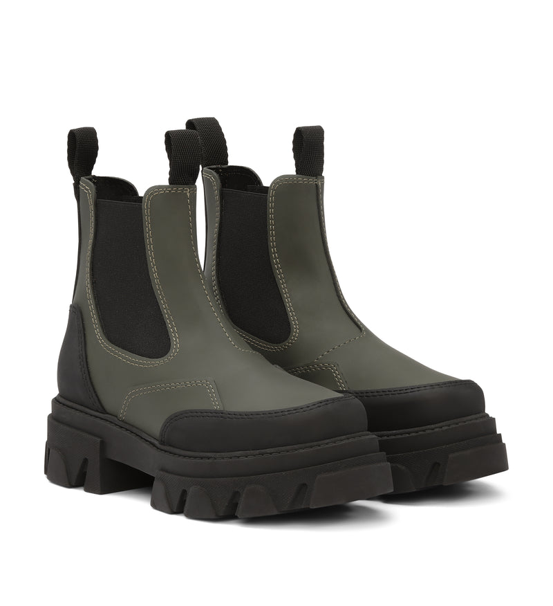 Shoe Biz Vulrica Short Boot Army / Black